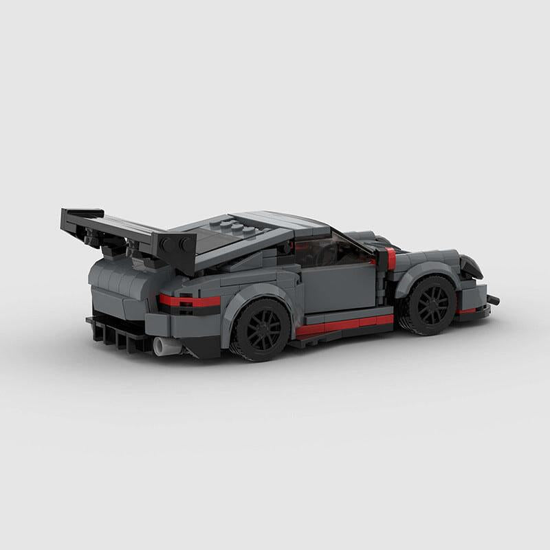 Porsche 911 GT3 RS | Grey Building bricks toys Manifest Outlet