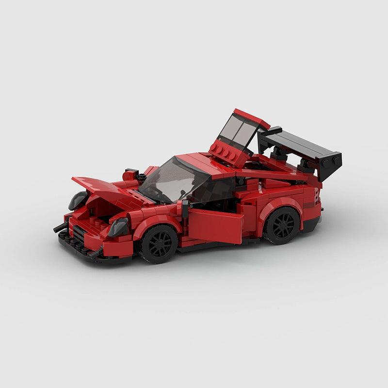 Porsche 911 GT3 RS | Red Building bricks toys Manifest Outlet