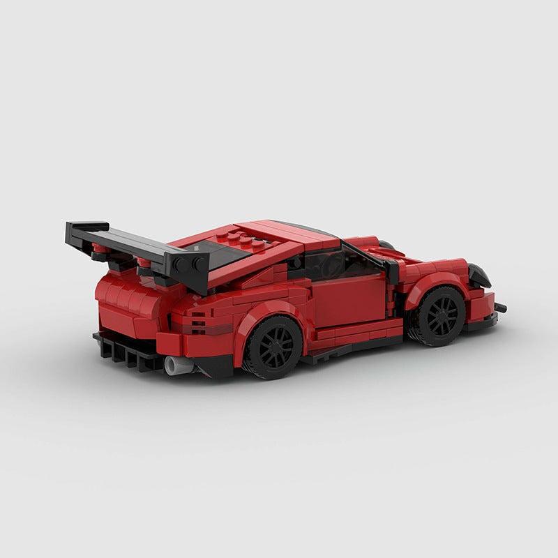 Porsche 911 GT3 RS | Red Building bricks toys Manifest Outlet