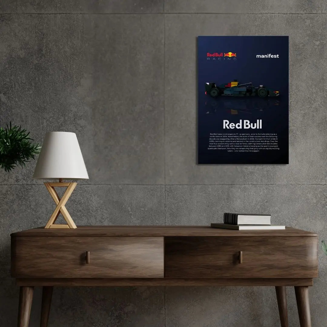 Redbull Formula 1 - F1 Metal Poster