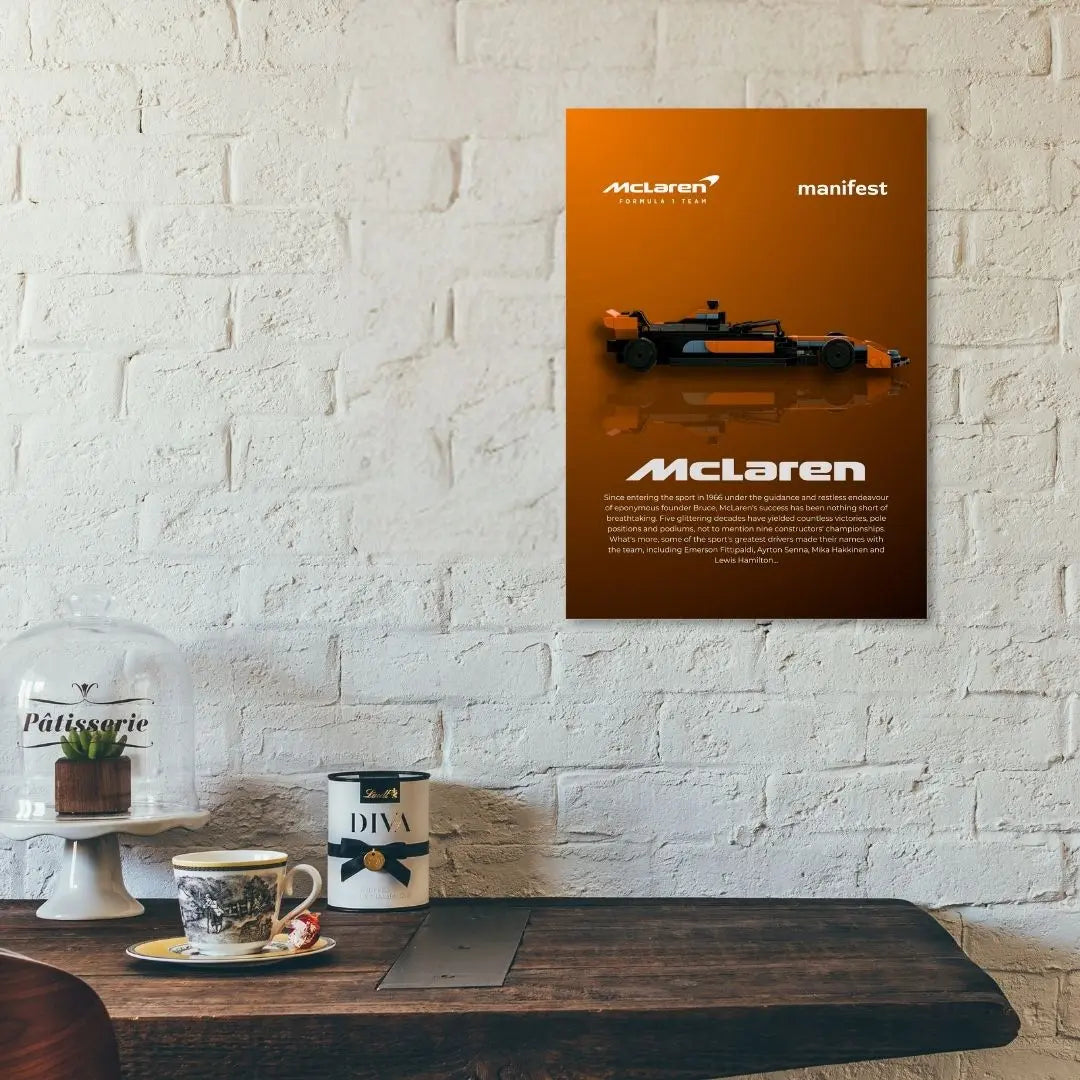 McLaren Formula F1 - F1 Metal Poster