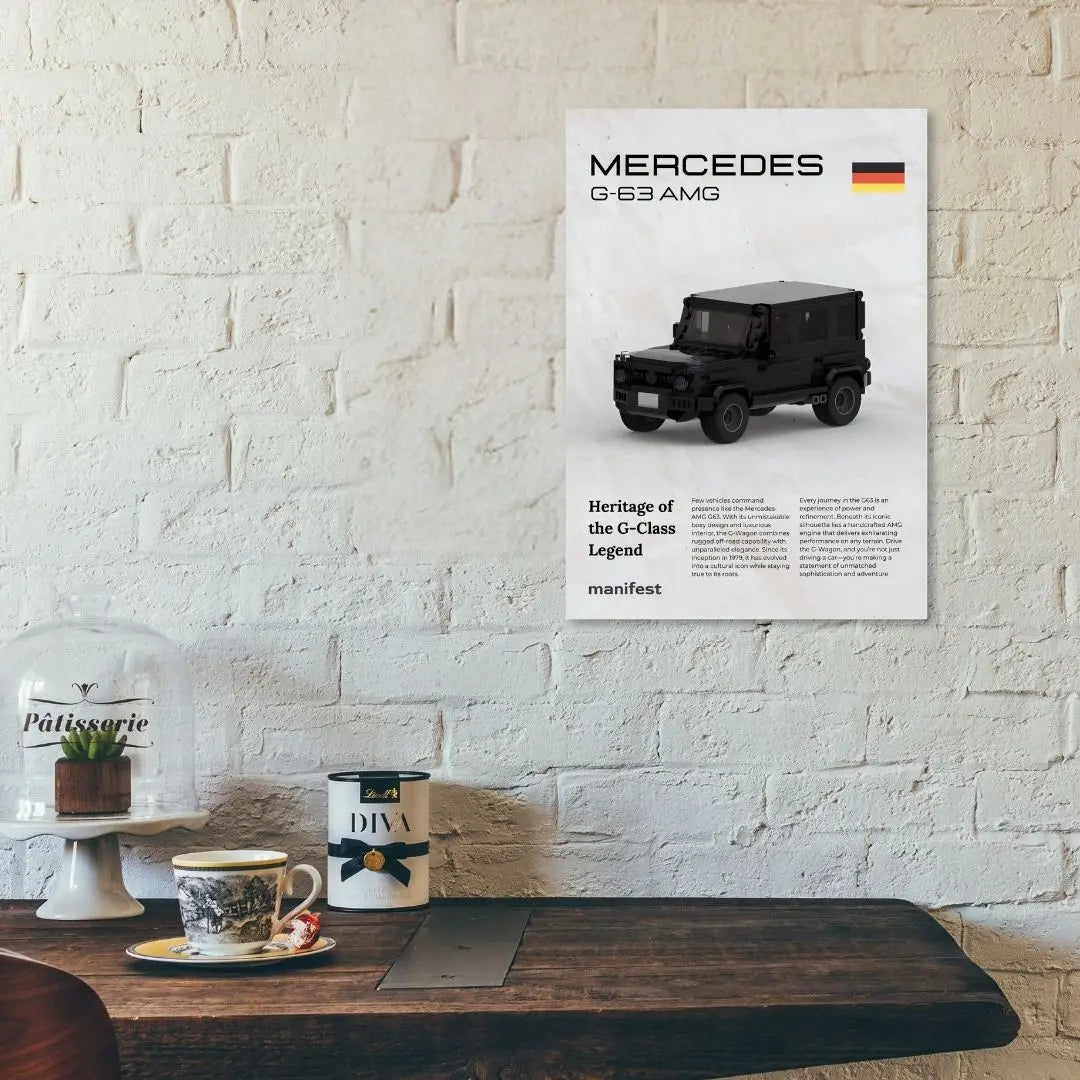 G-wagon Metal Poster