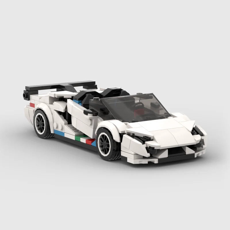 Lamborghini Aventador SVJ building brick model