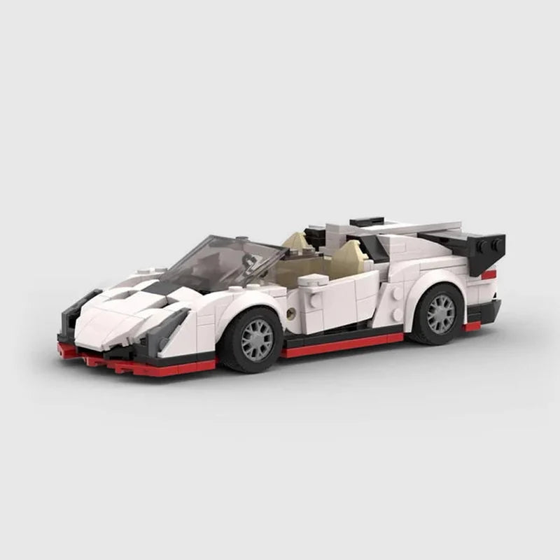 Lamborghini Veneno Roadster building brick model