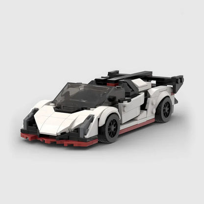 Lamborghini Veneno Roadster building brick model