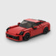 Porsche 911 Carrera building brick model