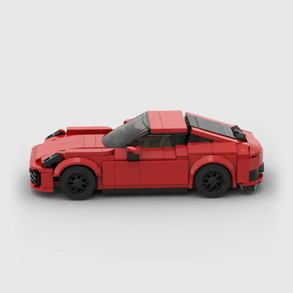 Porsche 911 Carrera building brick model
