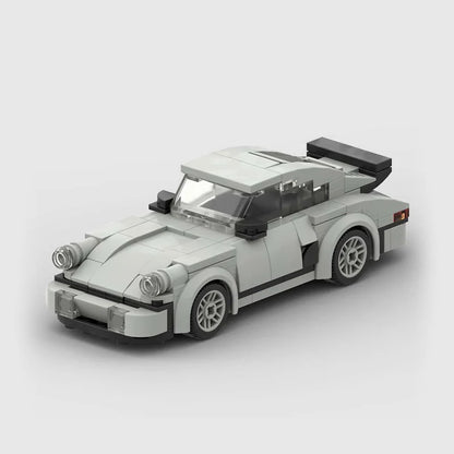 Porsche 911 Classic | Grey Edition building brick model