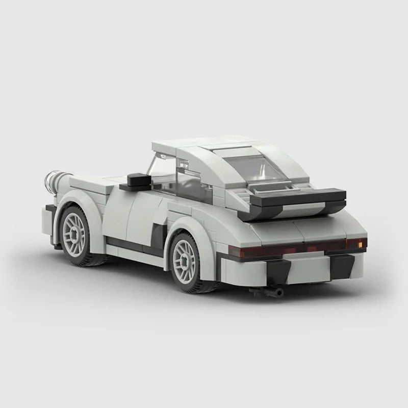 Porsche 911 Classic | Grey Edition building brick model