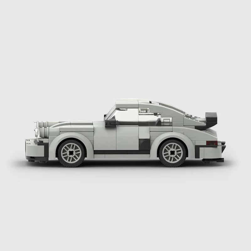 Porsche 911 Classic | Grey Edition building brick model