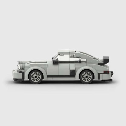 Porsche 911 Classic | Grey Edition building brick model