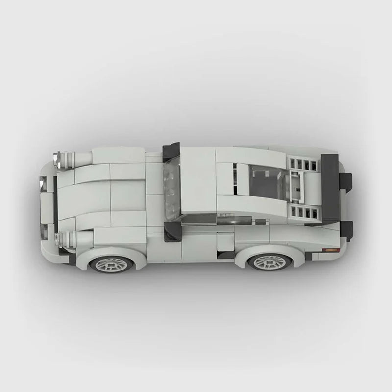Porsche 911 Classic | Grey Edition building brick model