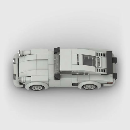 Porsche 911 Classic | Grey Edition building brick model