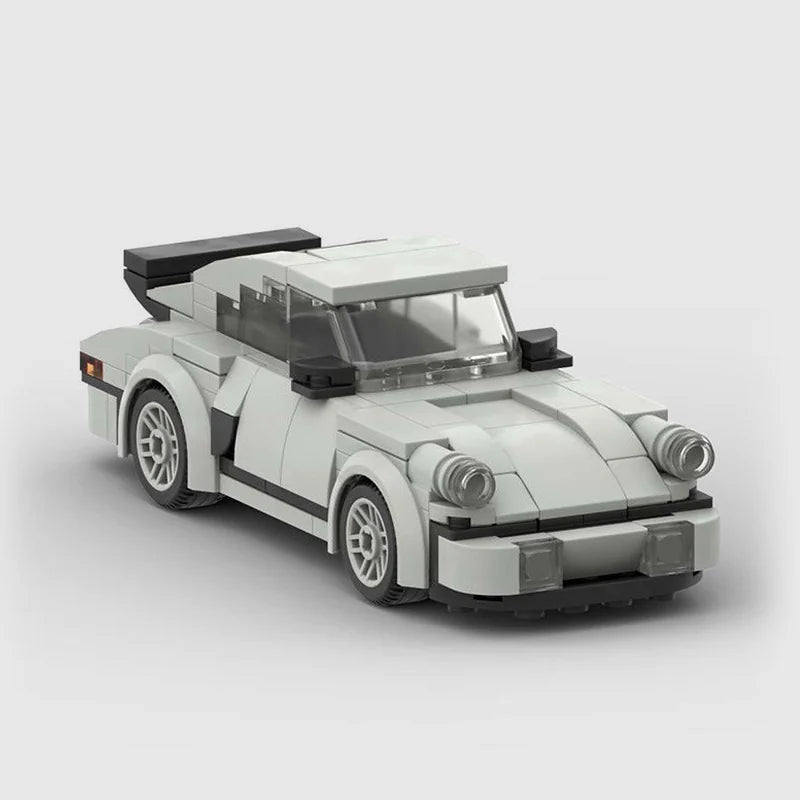 Porsche 911 Classic | Grey Edition building brick model