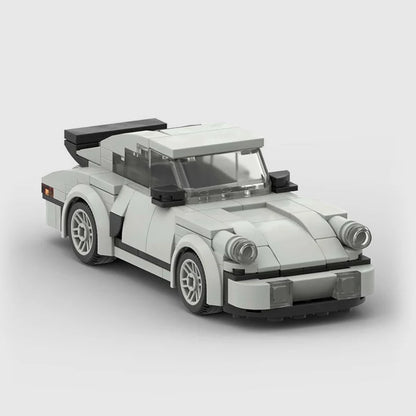 Porsche 911 Classic | Grey Edition building brick model