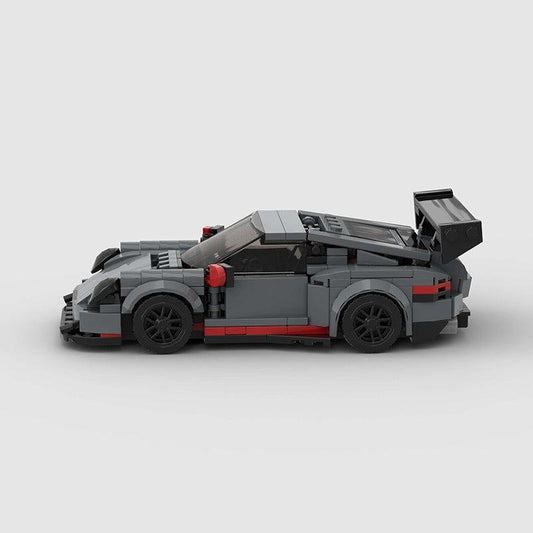 Porsche 911 GT3 RS | Grey Building bricks toys Manifest Outlet