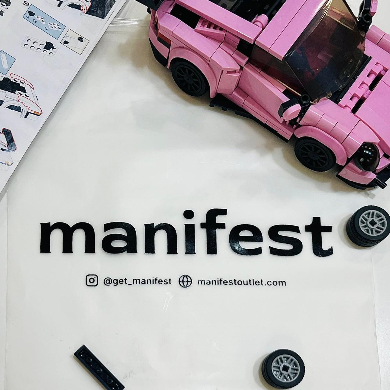 Porsche 911 GT3 RS | Pink Edition Building bricks toys Manifest Outlet 