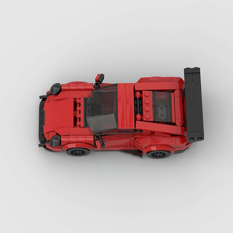 Porsche 911 GT3 RS | Red Building bricks toys Manifest Outlet 