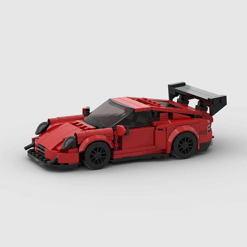 Porsche 911 GT3 RS | Red Building bricks toys Manifest Outlet 