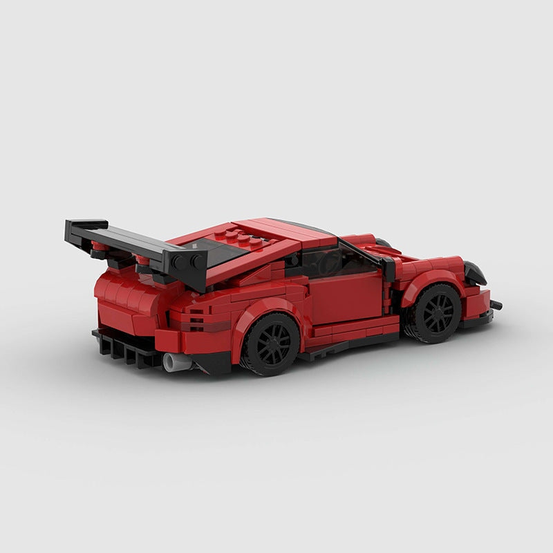 Porsche 911 GT3 RS | Red Building bricks toys Manifest Outlet 